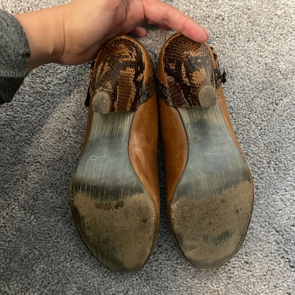 Aldo snakeskin and leather heel - Picture 4 of 7